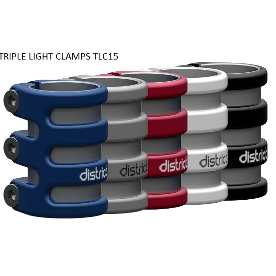 District Light Triple Clamp