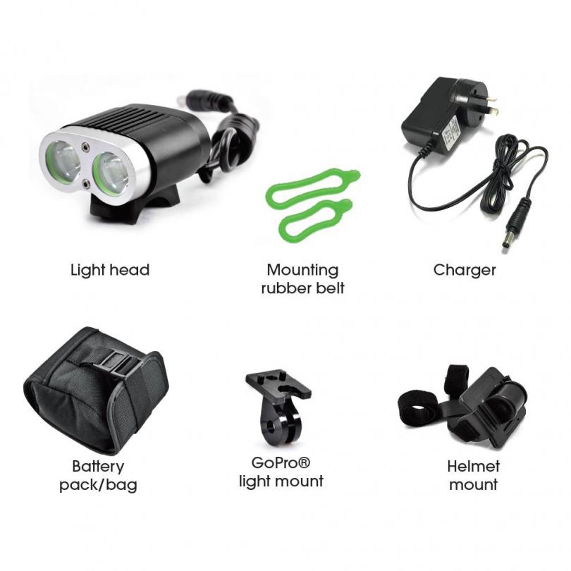 azur bike light
