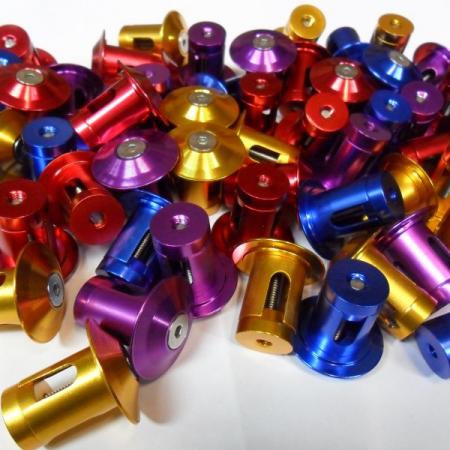 Anodized Aluminium Bar Plugs