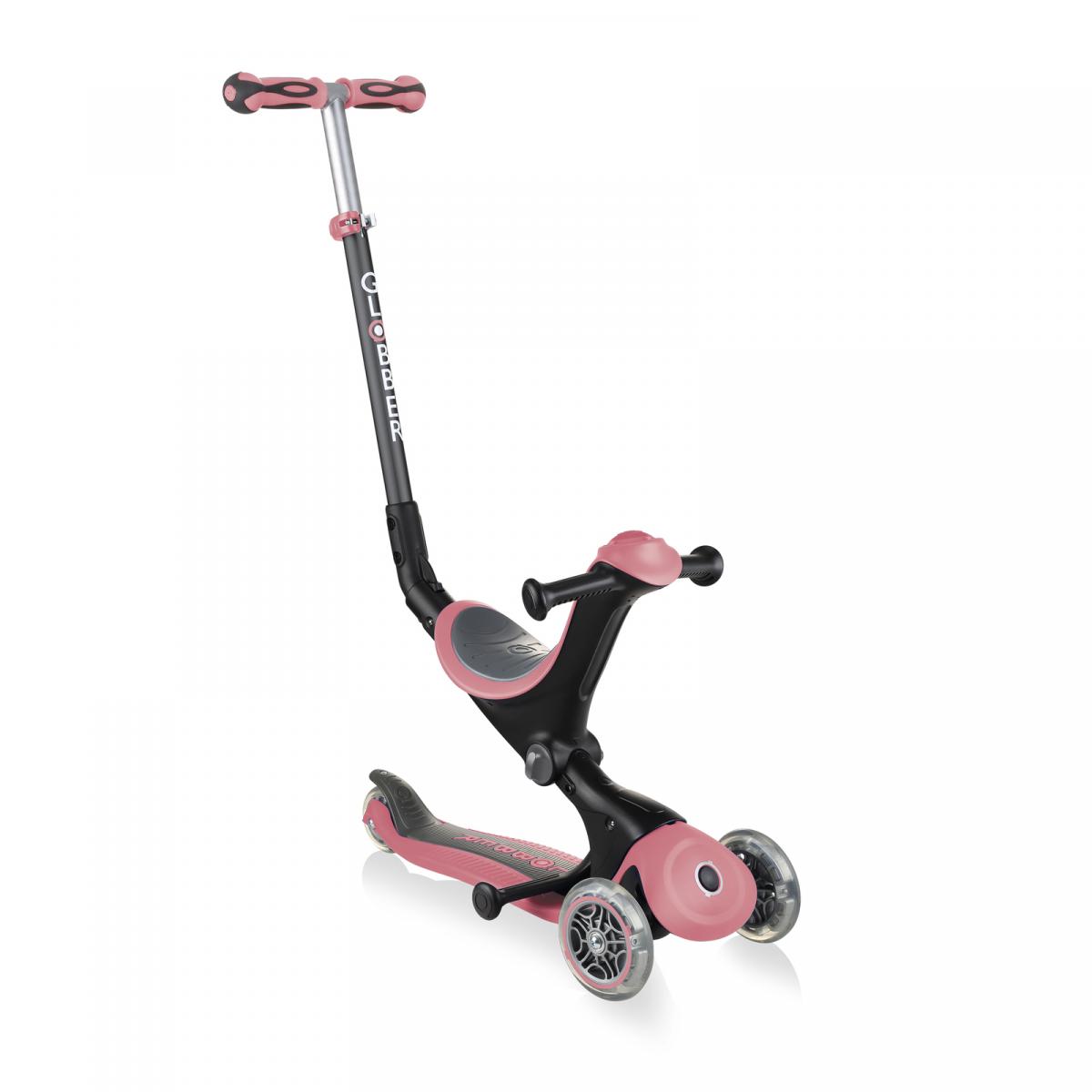 Globber Go Up Deluxe Pastel Pink