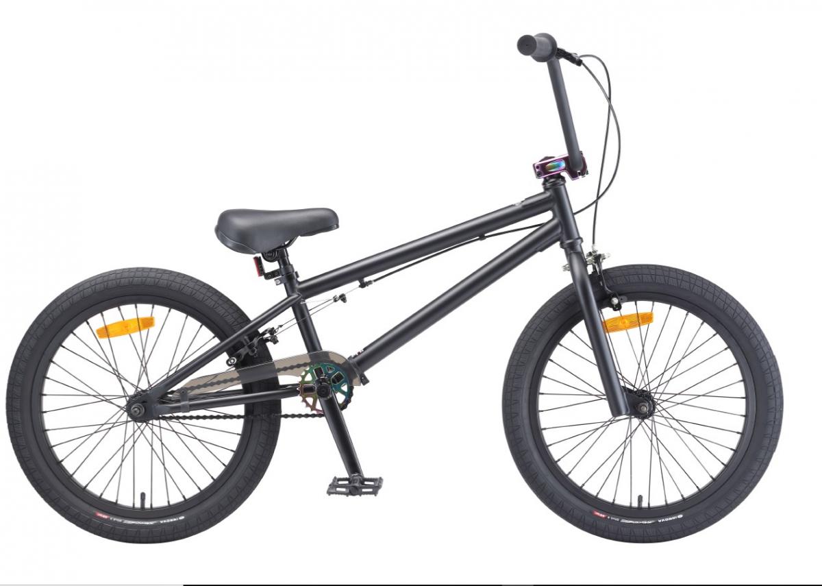 Southern Cross Black & Neochrome BMX Bike