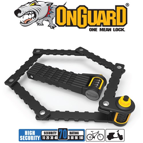 Onguard Link Plate Lock K9 Combo