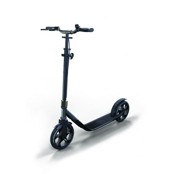 Globber ONE NL 205 Deluxe Adult Scooter - Titanium/Charcoal Grey 478-100
