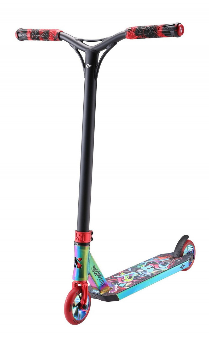 Sacrifice Flyte 115 Scooter 2019 Neo Red Graffiti