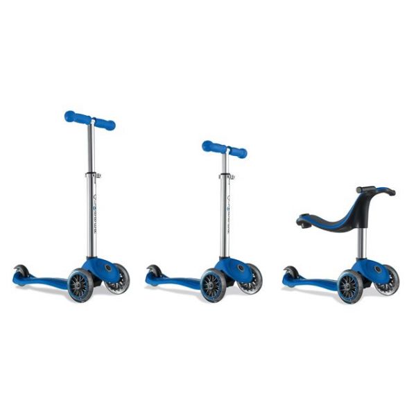 Globber 4 in 1 Kids scooter blue