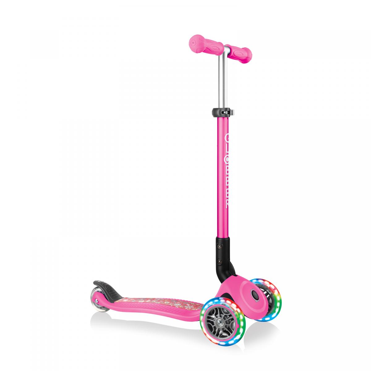 Pink Flowers Globber Scooter