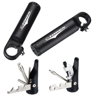 Combo Alloy Bar End/Tool Kit